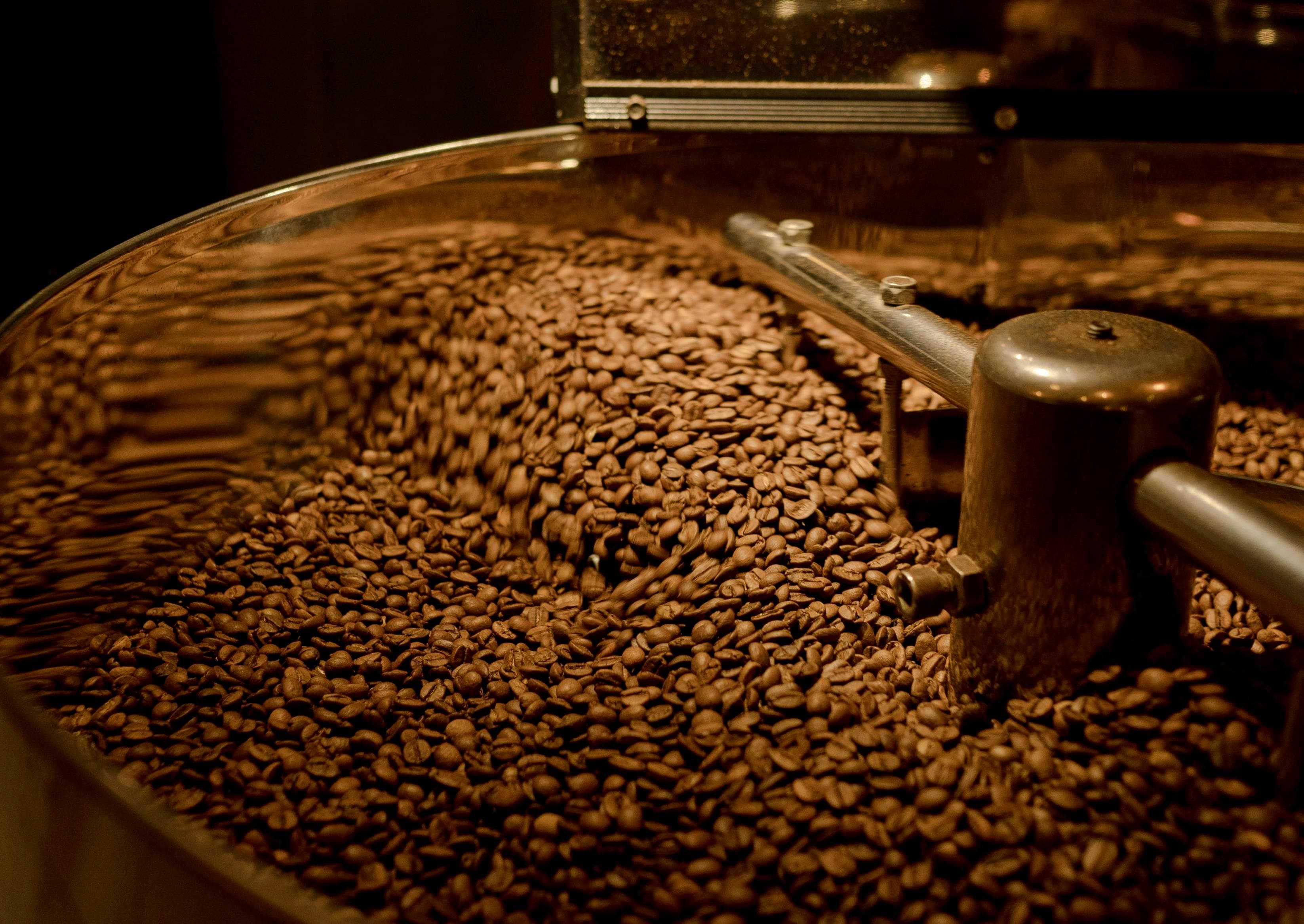 Commercial coffee roasting equipment